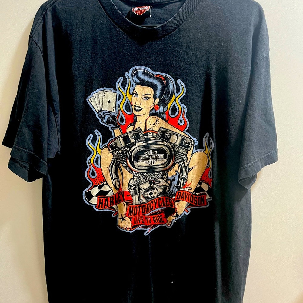 Vintage Harley Davidson Tshirt - size Large - Daytona